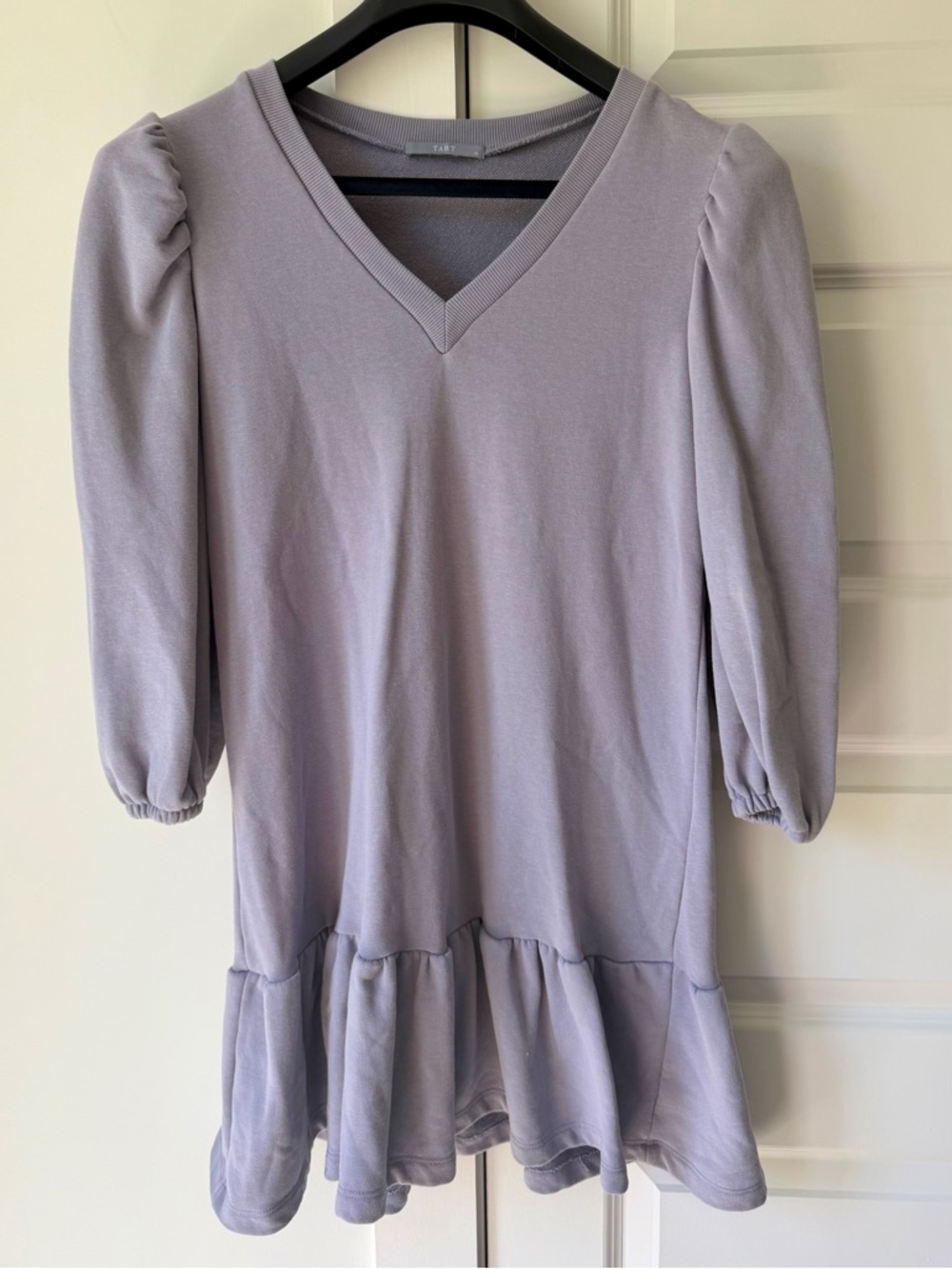 Tart Lavender Knit Crewneck Sweater